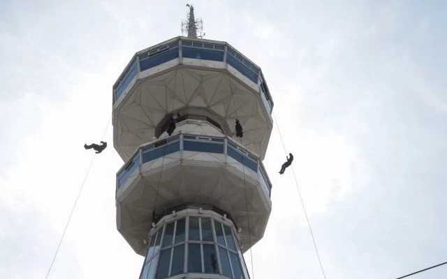 85η ΔΕΘ: Εντυπωσιακές εικόνες στην επίδειξη της ΕΚΑΜ (βίντεο)